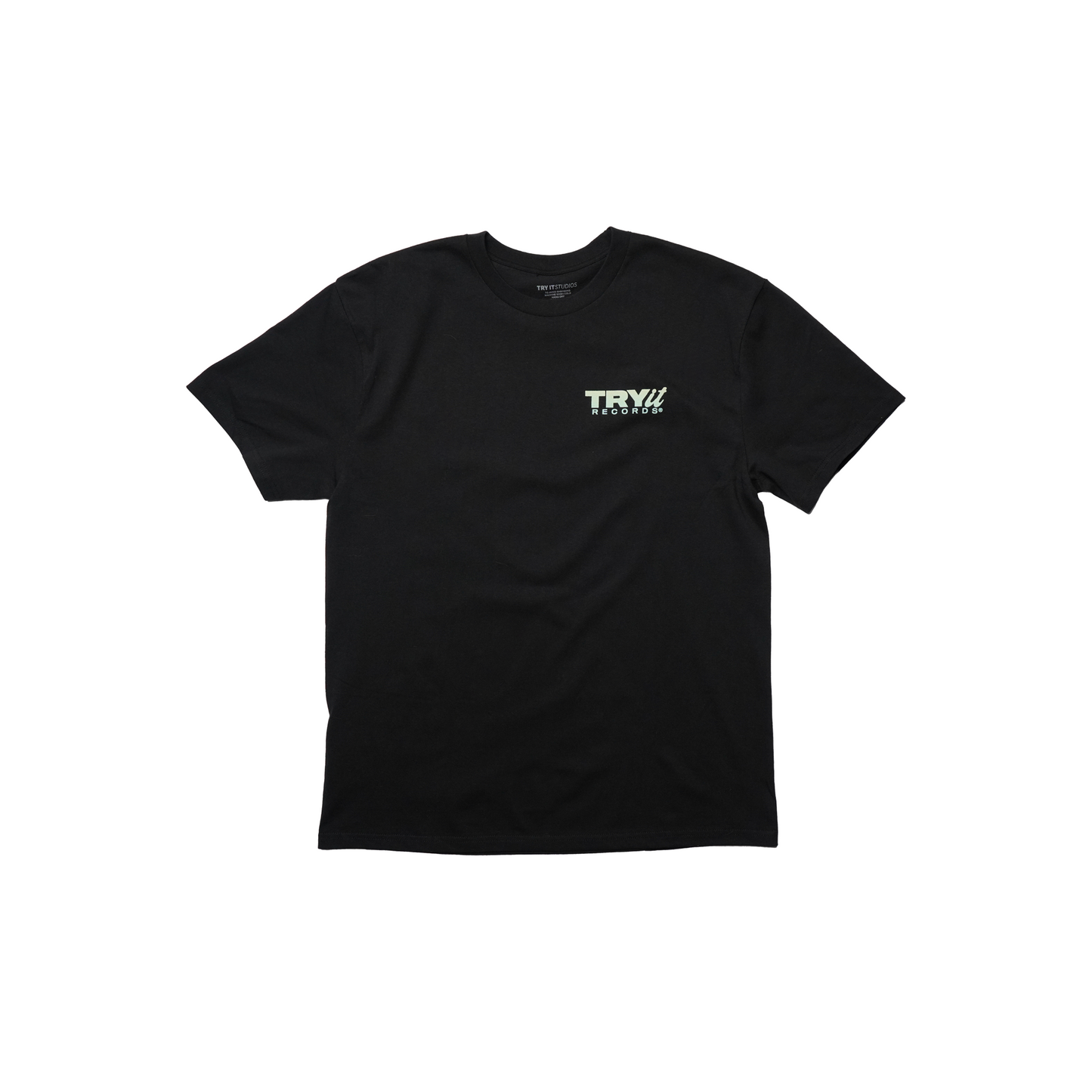 Try it Records Gradient Logo T-Shirt (Black)