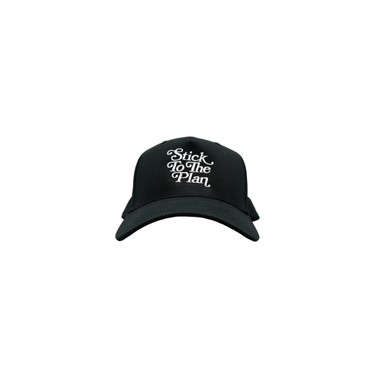 Stick to the plan hat (black)
