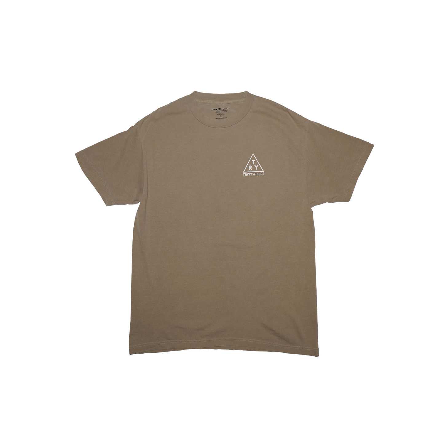 Try-Angle T-Shirt (BROWN)