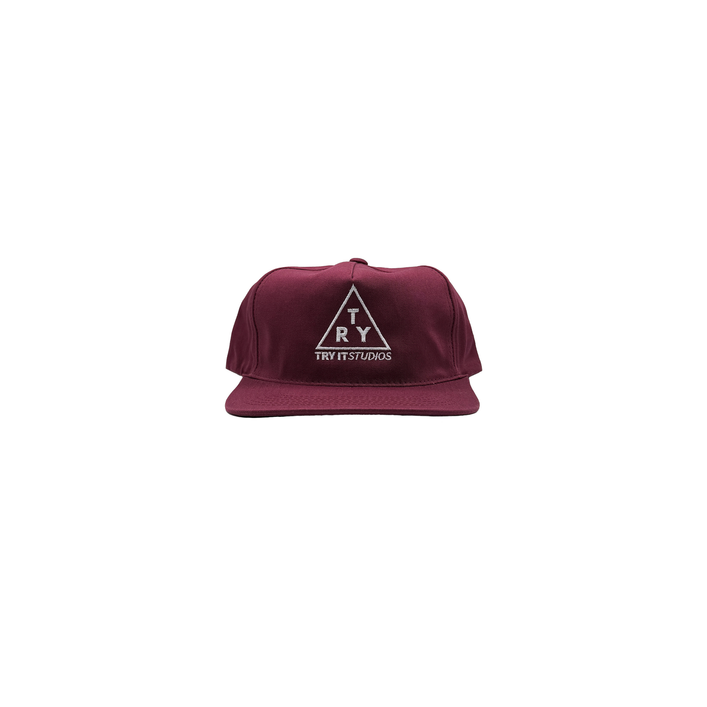 Try-Angle Hat (maroon)