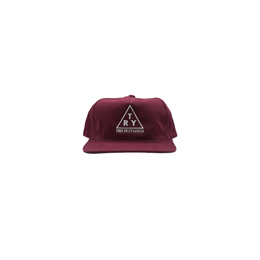 Try-Angle Hat (maroon)