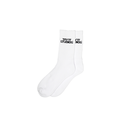 Sporty Socks (White)